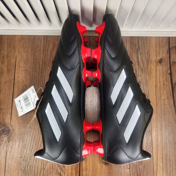 Adidas Goletto VIII FG Men\'s 8.5 Black White Athletic Soccer Cleats Boot GX7793 main image 9
